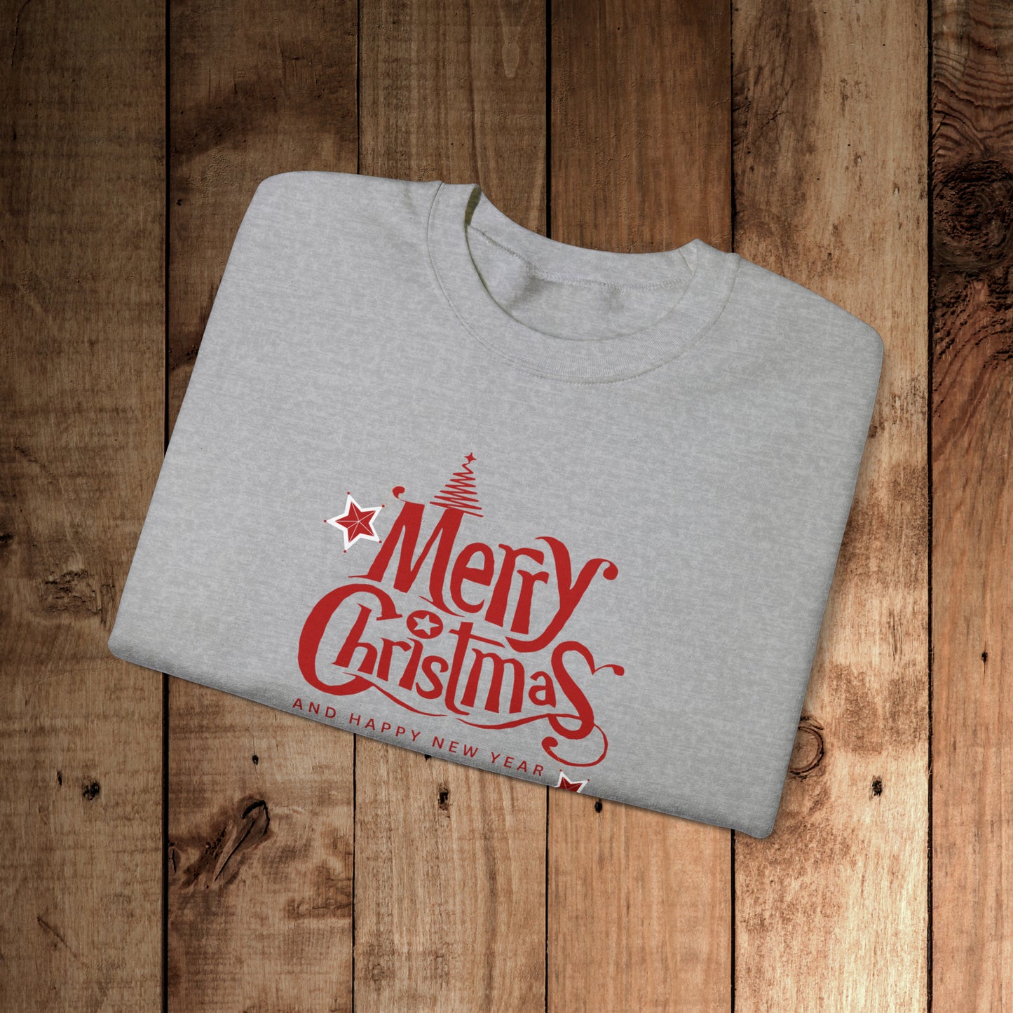 Merry Christmas Unisex Heavy Blend™ Crewneck Sweatshirt