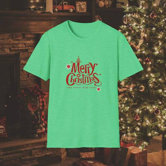 Merry Christmas Unisex Softstyle T-Shirt