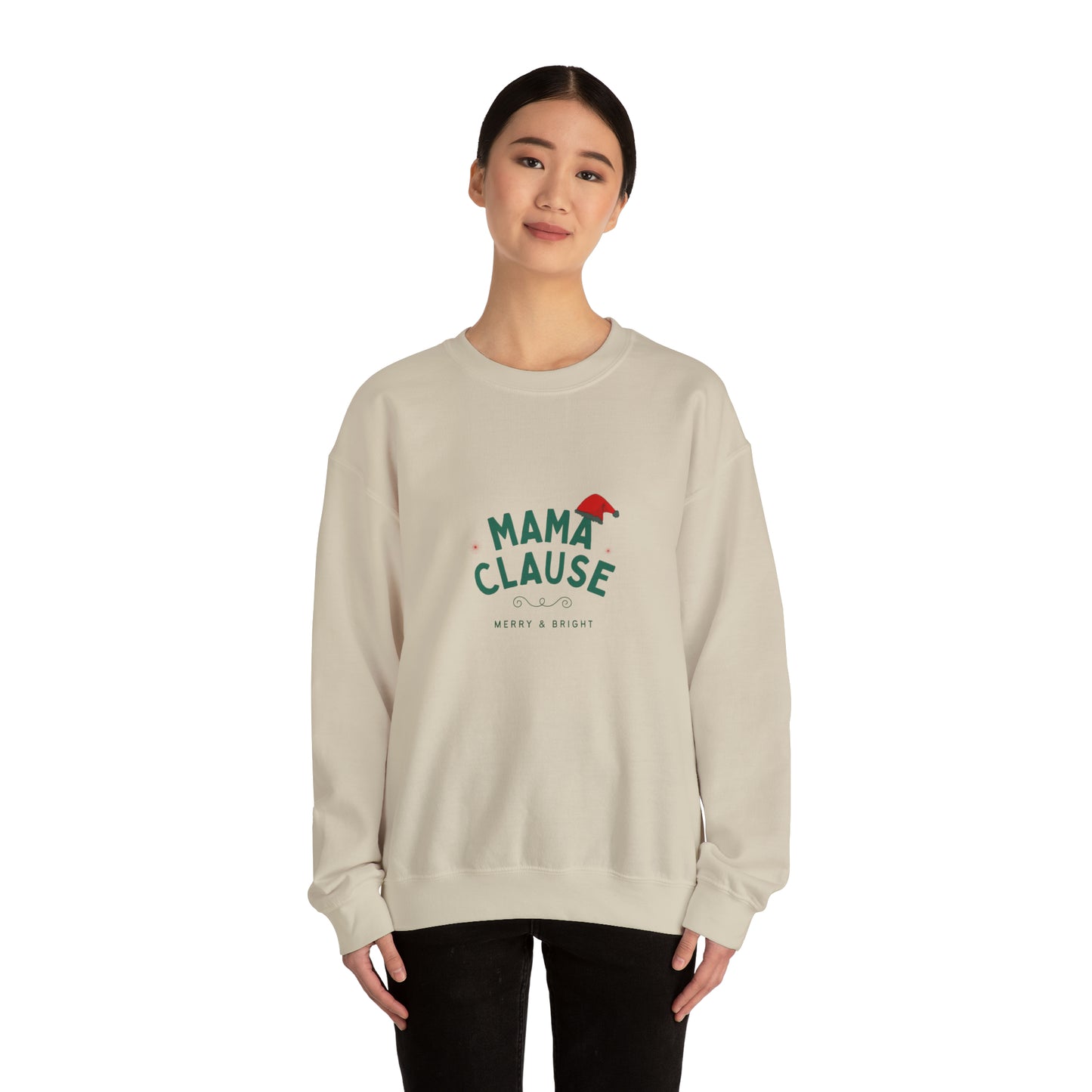 Mama Clause Unisex Heavy Blend™ Crewneck Sweatshirt